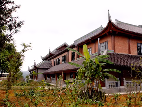 Một góc ngoài căn phòng dành cho tổng thống.