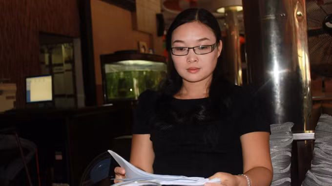 Chị Vũ Thị Hương - Ảnh: T.L.
