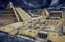 Kiến trúc cổ Maya.