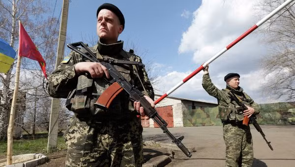 Lính biên phòng Ukraine. (Ảnh minh họa)