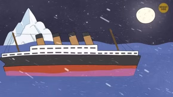 Dieu gi se xay ra neu tau Titanic chim trong vung bien am?