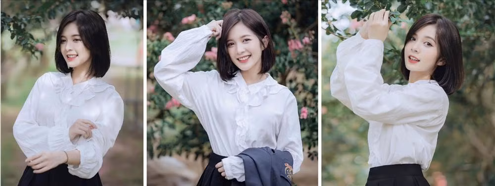 Sở hữu chiều cao khiêm tốn nhưng gương mặt tươi sáng nên hiện Ngọc Huyền đang là nữ diễn viên trẻ quen thuộc của vũ trụ VFC.