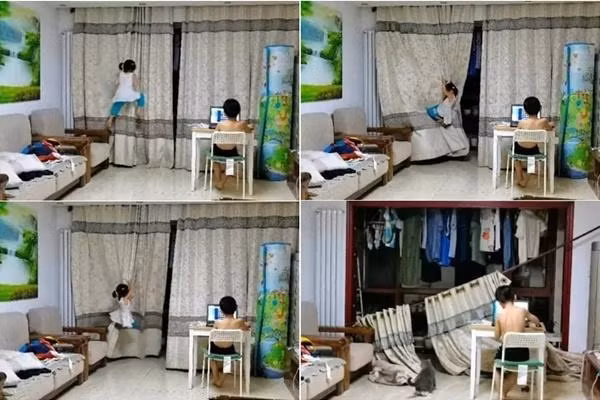 Quý tử nhà Đỗ Duy Mạnh mang son hiệu của mẹ làm đồ chơi - Hình 6 Quy tu nha Do Duy Manh mang son hieu cua me lam do choi-Hinh-6