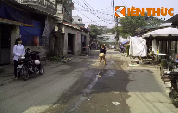 Hiện trường xảy ra vụ án mạng khiến ông Nguyễn Minh Tuấn tử vong.