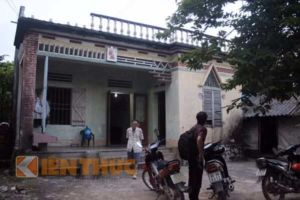 Ngôi nhà nơi xảy ra sự việc.