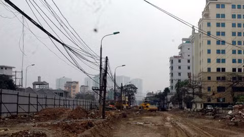 Khu vực nhà ở, xây dựng cho thuê của các tướng lĩnh quân đội.