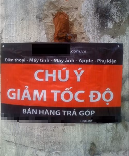 Biển hiệu đa ngành.