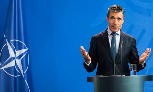 Tổng thư ký NATO Anders Fogh Rasmussen.