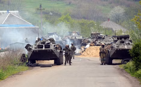Căng thẳng tăng cao sau khi Quân đội Ukraine tấn công các tỉnh miền đông.
