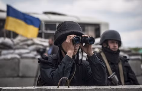 Lực lượng vũ trang Ukraine ở miền đông.