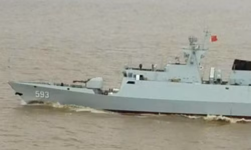 Tàu hộ vệ Type 056 Tam Môn Hiệp.