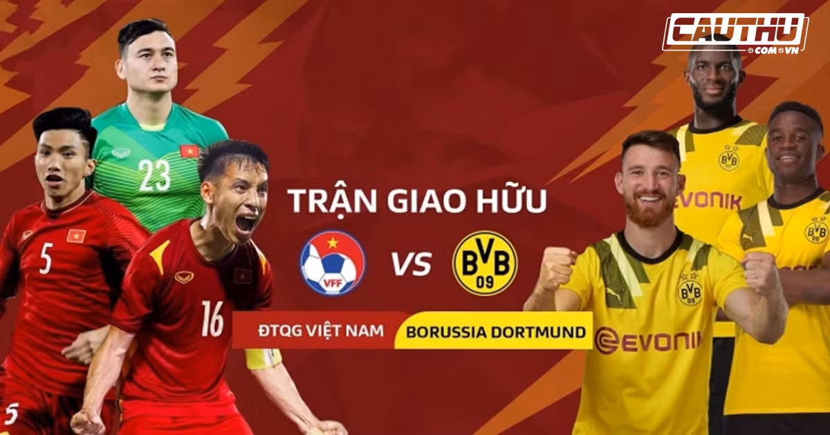 Doi hinh Dortmund sang Viet Nam: Vang sach dan sao bu?