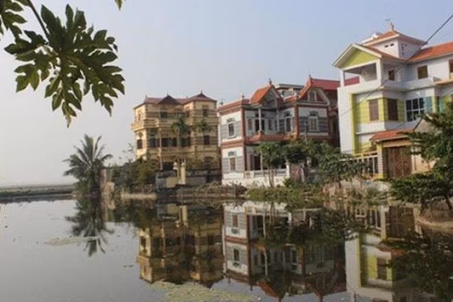 Buôn thịt lợn, bán đồng nát thành đại gia, cả làng toàn biệt thự ảnh 4 Buôn thịt lợn, bán đồng nát thành đại gia, cả làng toàn biệt thự ảnh 4
