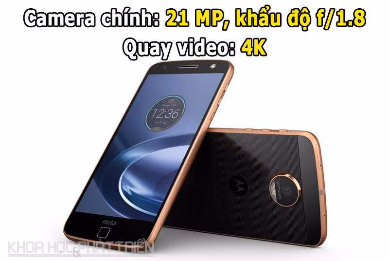 Hạng 4: Moto Z Force Droid (87 điểm).