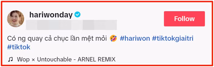 Hari Won nhan xet 