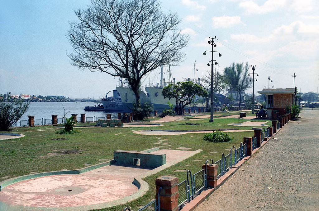 Công viên Bến Bạch Đằng, thập niên 1960.