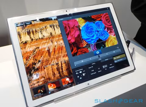 Panasonic giới thiệu máy tính bảng 4K 20 inch mỏng và sáng nhất thế giới. Chiếc máy tính bảng này có thể sẽ khiến không khí buổi triển lãm công nghệ thế giới bị khuấy đảo. Nó có thể có độ phân giải 3840x2160 px, chạy hệ điều hành Android hoặc Windows 8.