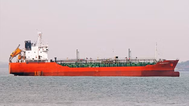 Tàu Sunrise 689 trước khi bị cướp - Ảnh: Chủ tàu cung cấp.