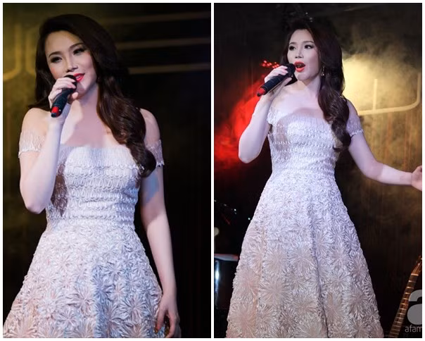 Tiêu chí thời trang của Hồ Quỳnh Hương là tối giản và thanh lịch. Cô thường chọn những bộ cánh sexy vừa phải, hoặc kín đáo duyên dáng, đi kèm là mái tóc suông thẳng nhẹ nhàng và tông trang điểm màu nude nữ tính. Hình ảnh này đã giúp giọng ca "Anh" nhận được đánh giá cao về gu thời trang tinh tế, vừa độ.
