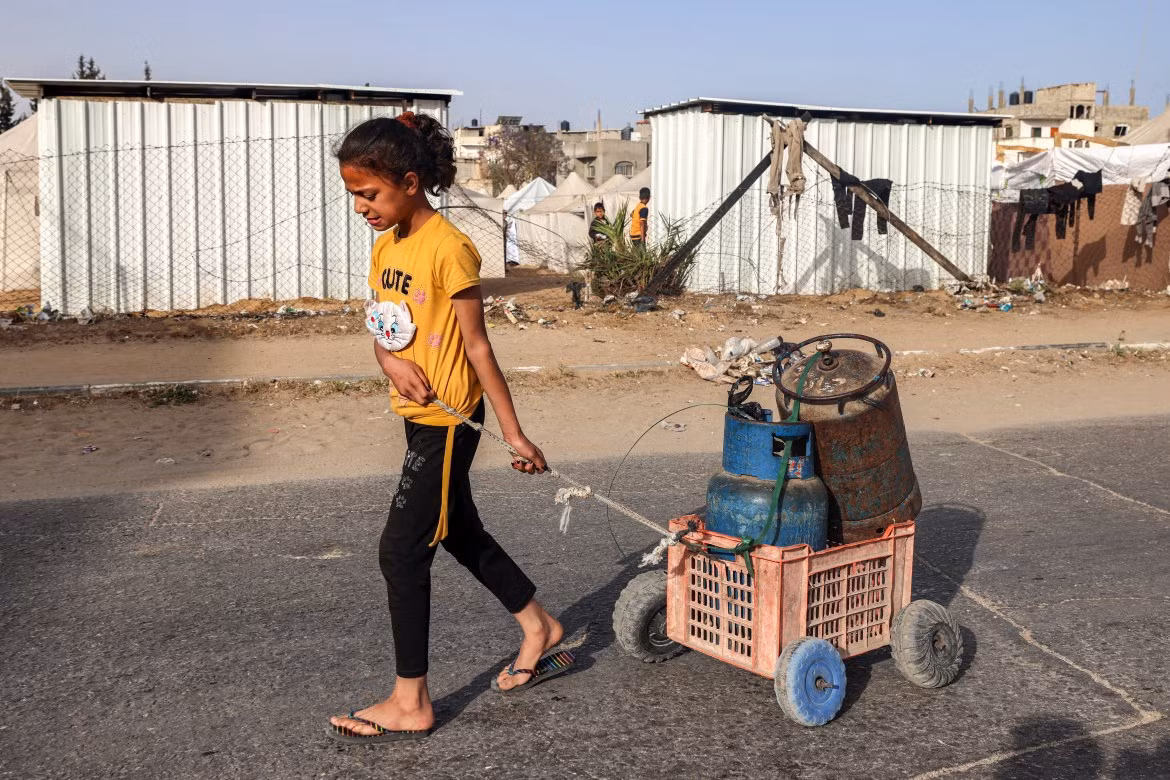 Hiện khoảng 1,1 triệu người ở Gaza đang sống trong tình trạng mất an ninh lương thực nghiêm trọng.
