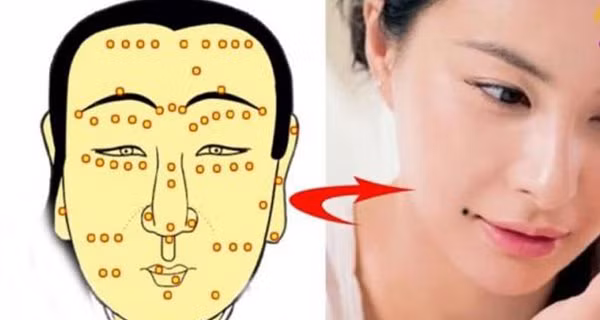 4 nốt ruồi hút lộc cả đời, tu 10 kiếp mới có, đừng dại xóa 4 not ruoi hut loc ca doi, tu 10 kiep moi co, dung dai xoa
