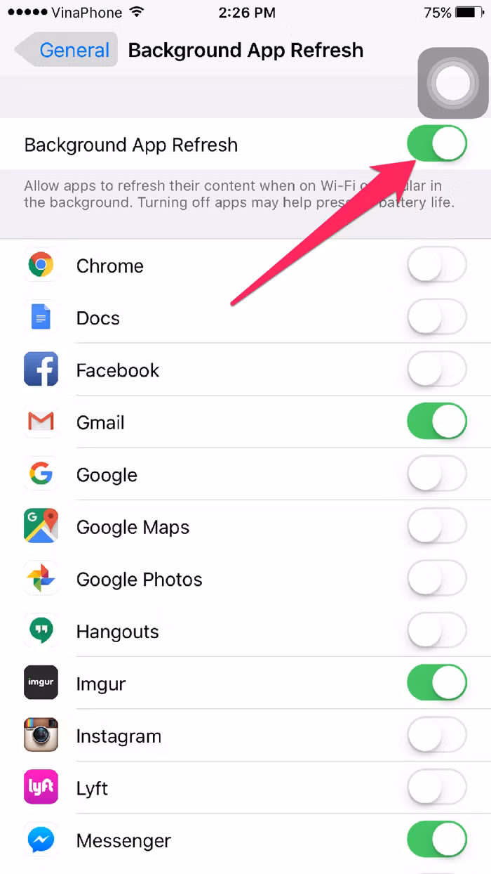 5 thiet lap giup ban tiet kiem dang ke 3G tren iPhone