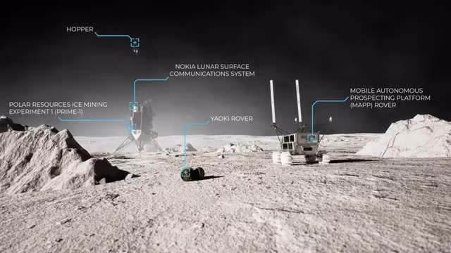 Nokia choi lon, dua mang di dong 4G dau tien len Mat trang-Hinh-2