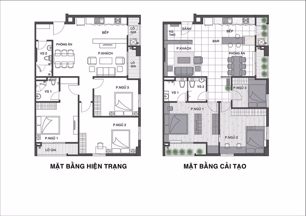 Di doi phong tam khong anh huong den ket cau can ho hon 100m2