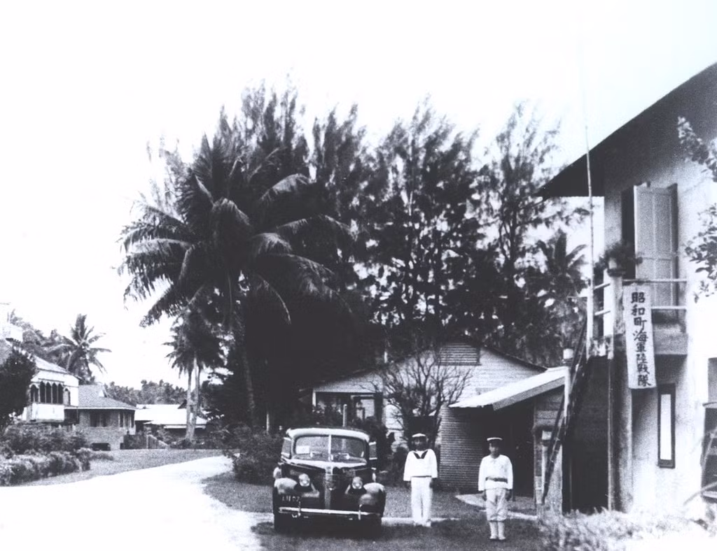 Khi Thế chiến II bùng nổ, quân đội Đế quốc Nhật Bản đã chiếm Guam ngày 8/12/1941 và thiết lập bộ máy cai trị ở nơi đây. Ảnh: Guampedia.