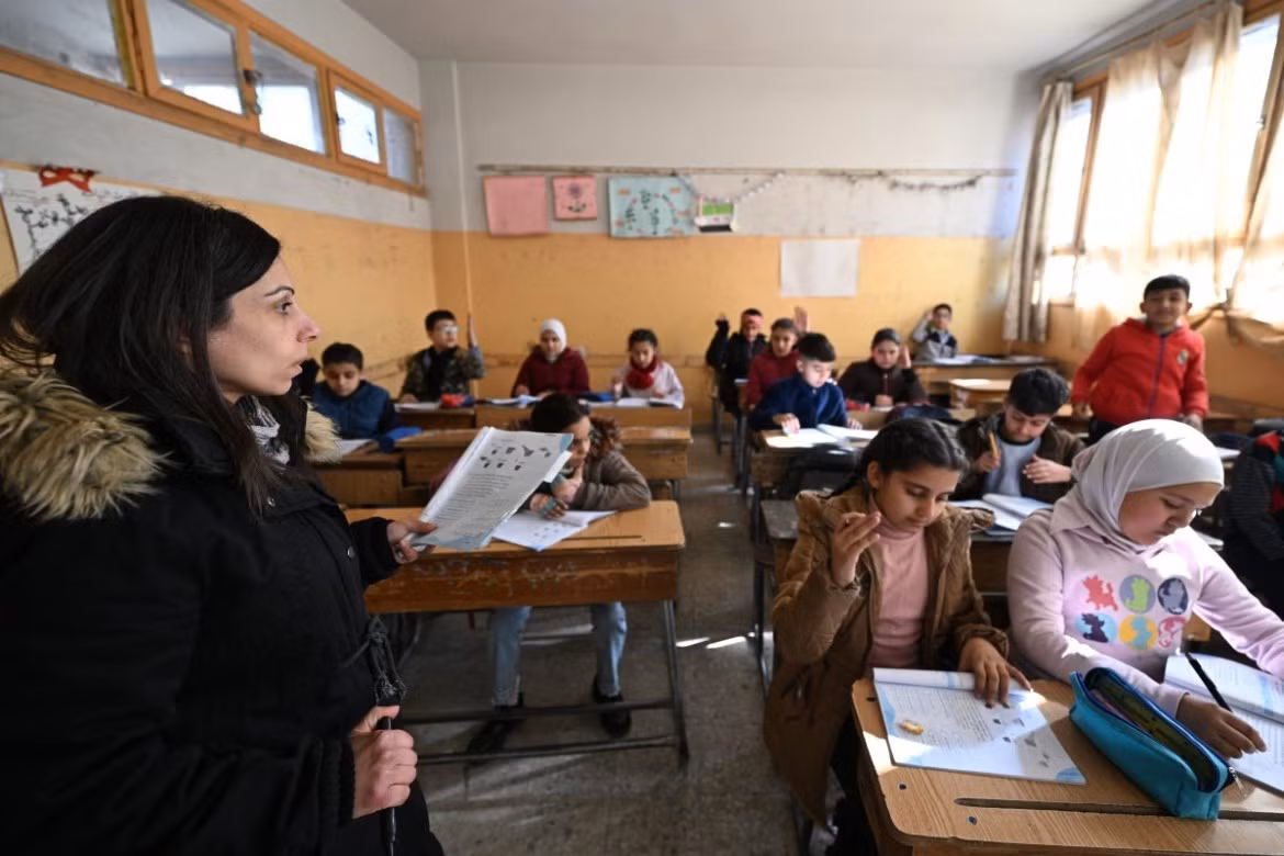 Các ngôi trường được mở cửa trở lại một tuần sau khi chính quyền Tổng thống Syria Assad bị lật đổ.