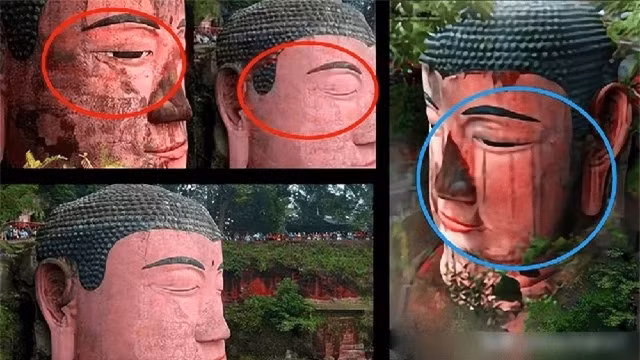 Bí ẩn “nước mắt Đức Phật” của tượng Phật khổng lồ Leshan ảnh 2