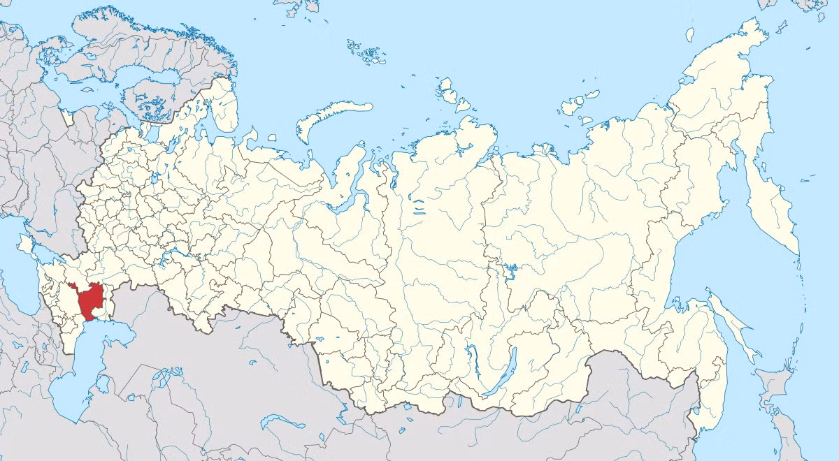 Là một chủ thể liên bang của Nga, Cộng hòa Kalmykia (Республика Калмыкия) nằm ở phía Tây Nam lãnh thổ thuộc châu Âu thuộc Nga. Theo các thống kê gần đây, nước cộng hòa này có diện tích 76.100 km2, dân số khoảng 290.000 người, chú yếu thuộc dân tộc Kalmyk. Ảnh: Wikipedia.