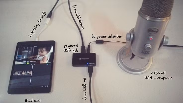  8. Thiết bị nghe nhạc và podcast. Ngoài việc xem video, iPad cũng là một thiết bị tuyệt vời để nghe nhạc và podcast thông qua các ứng dụng như Apple Music, Spotify hoặc Podcast. Ảnh: Pinterest.