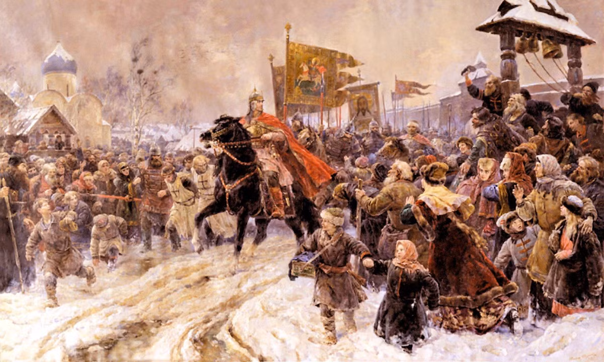 Nevsky nổi tiếng với những chiến công hiển hách chống lại sự xâm lược của người Thụy Điển và Giáo binh đoàn Hiệp sĩ Teuton của người Đức. Trận hồ Chudskoe là trận đánh vẻ vang bậc nhất của ông. Trong trận này, ông đã áp dụng một chiến thuật rất độc đáo.