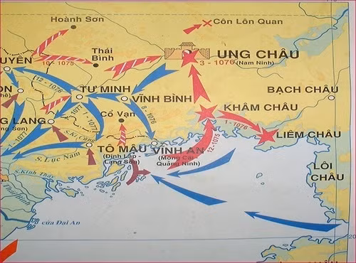 Năm 1075, trước âm mưu xâm lược của nhà Tống, vua quan nhà Lý đã đưa ra chủ trương "Tiên phát chế nhân", đem quân đang đất địch đánh trước để chặn thế mạnh của chúng. Thực hiện chủ trương này, Lý Thường Kiệt đã chỉ huy 40.000 quân đánh các châu Khâm, Liêm trên đất Tống, hạ hàng loạt thành lũy, hủy hoại nặng nề sinh lực của quân Tống, khiến kế hoạch xâm lược của chúng bị trì hoãn, tạo điều kiện cho quân ta củng cố lực lượng và giành thắng lợi trong cuộc quyết chiến sau này.