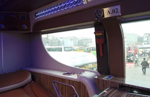 Bên trong khoang Vip của chiếc xe ngót nghét 7 tỷ đồng.
