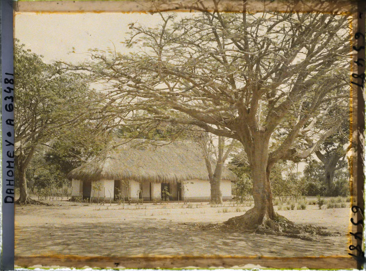 Trụ sở tòa án bản địa ở Abomey.
