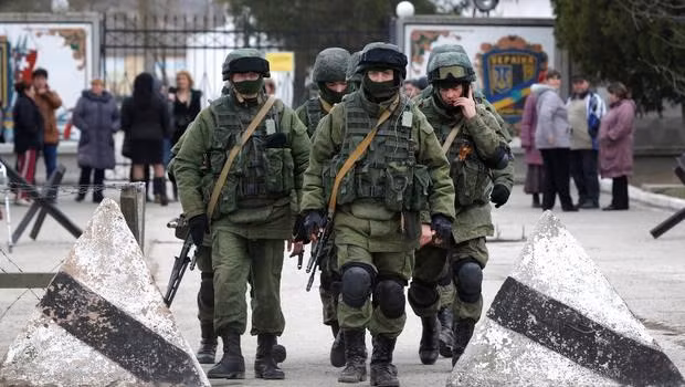 Việc can thiệp quân sự vào bán đảo tự trị Crimea thuộc Ukraine ...