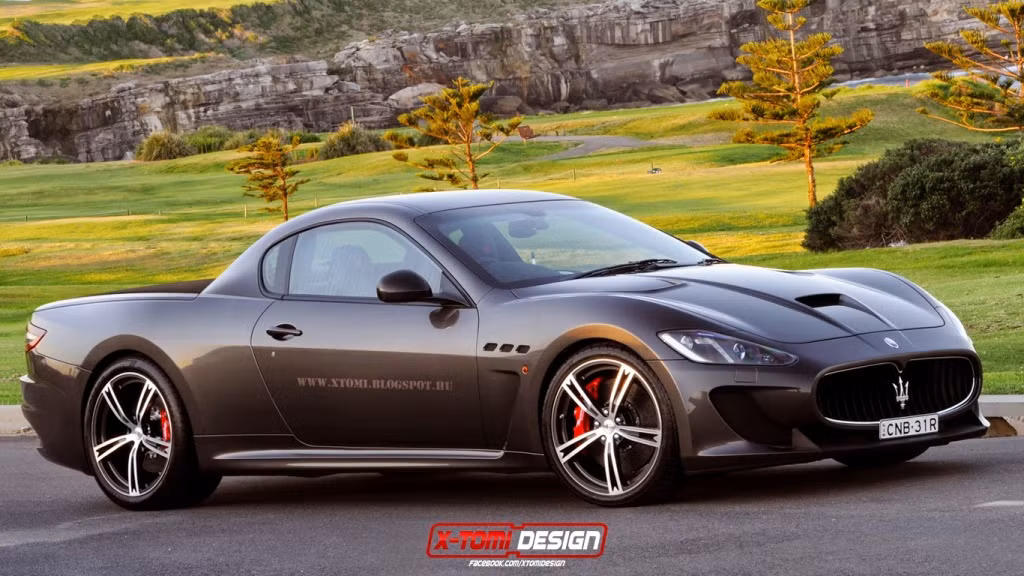 Maserati GranTurismo MC Stradale pick up trông kỳ lạ nhưng lại đẹp một cách bất ngờ.