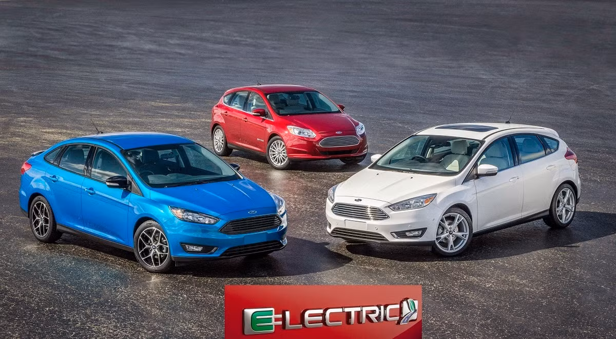 Focus Electric 2015 được bán ra với một số màu sơn mới như xanh, đỏ, trắng...
