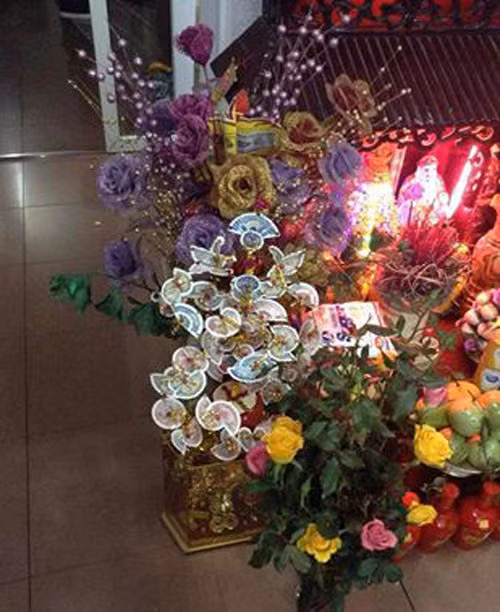 Cây tiền thật trang trí Tết nổi như cồn có phạm luật? - Hình 2 Cay tien that trang tri Tet noi nhu con co pham luat?-Hinh-2