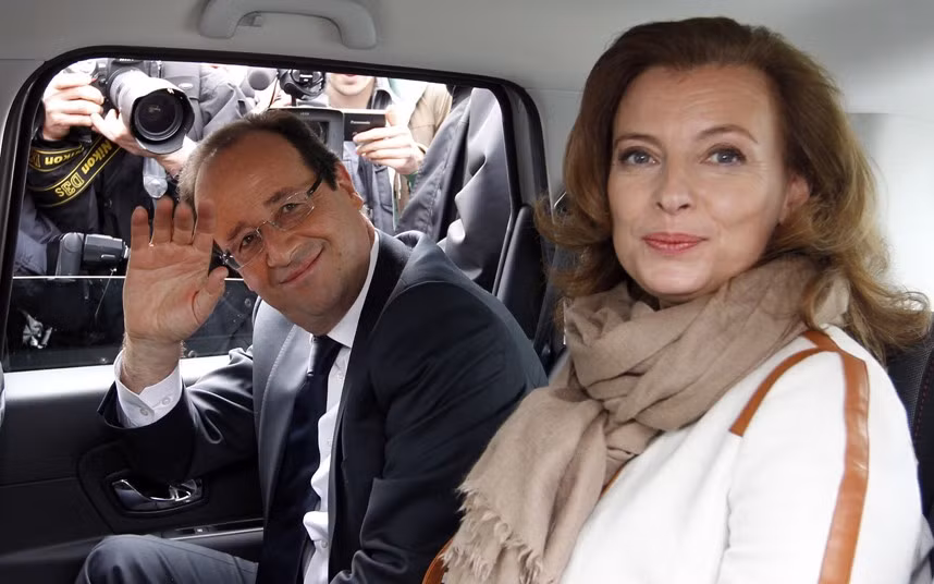 Tổng thống Pháp Francois Hollande và nhà báo Trierweiler được cho là qua lại với nhau từ năm 2005, hai năm trước khi ông Hollande tuyên bố ly hôn với người vợ cũ, chính trị gia của đảng Xã hội Segolene Royal.