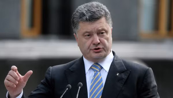 Tổng thống Ukraine Petro Poroshenko.
