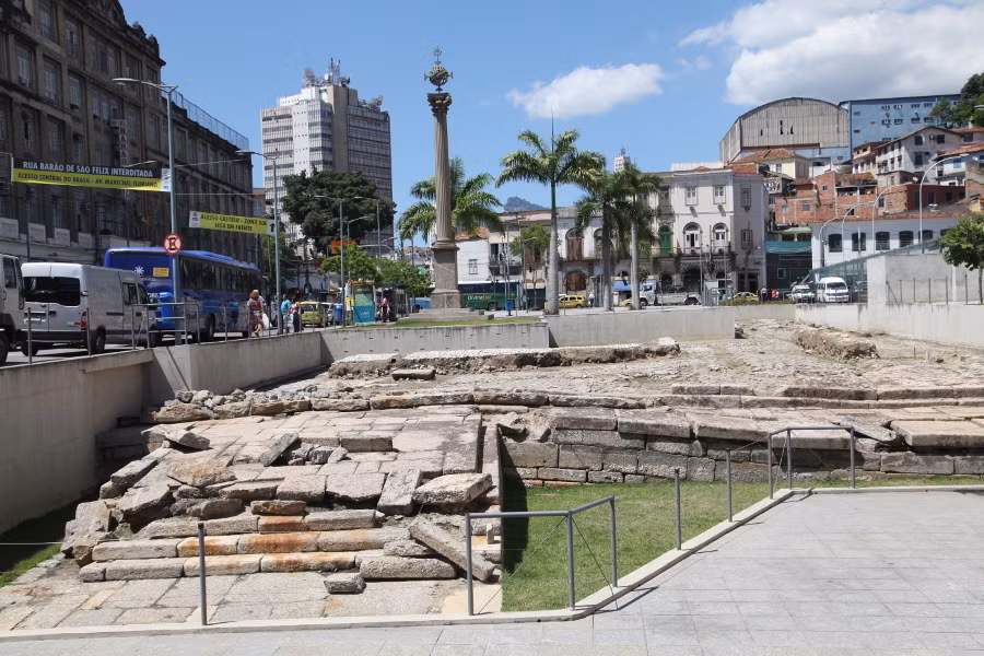  14. Bến tàu Valongo (Brazil), nơi ghi dấu chân hàng triệu nô lệ từ châu Phi đặt chân lên mảnh đất Nam Mỹ thế kỷ 19. Ảnh: UNESCO.