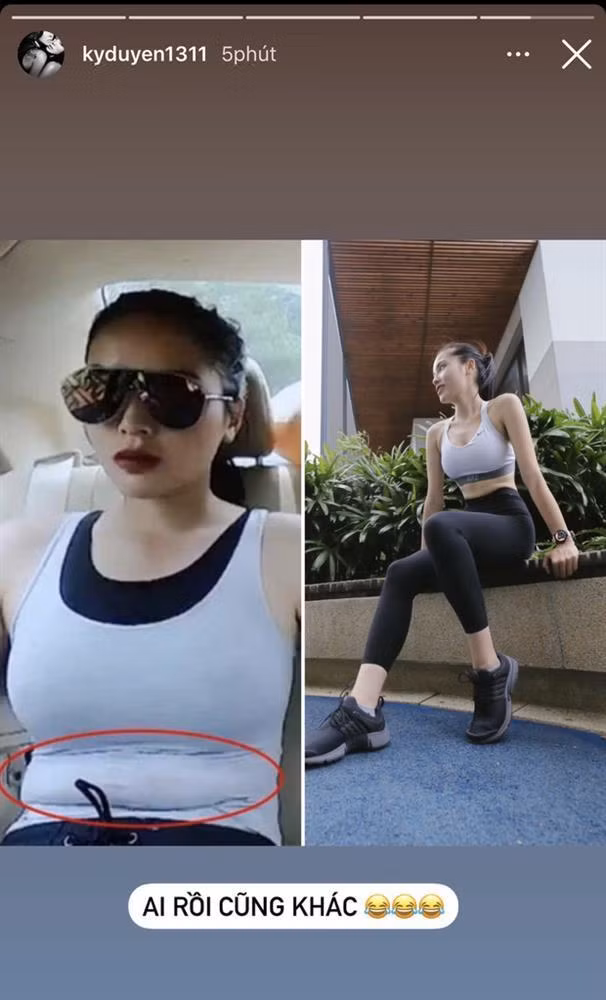 Ky Duyen gay sot voi clip quay len: Body con 'duong dua'?