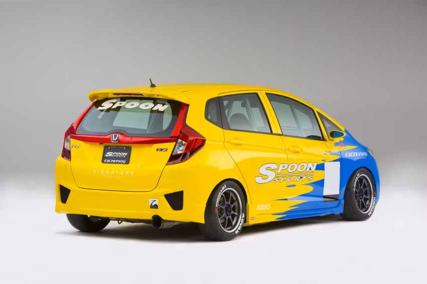 Dòng xe này còn được biết đến với cái tên Honda Fit tại triển lãm xe mang tên SEMA vừa diễn ra tại Bắc Mỹ.