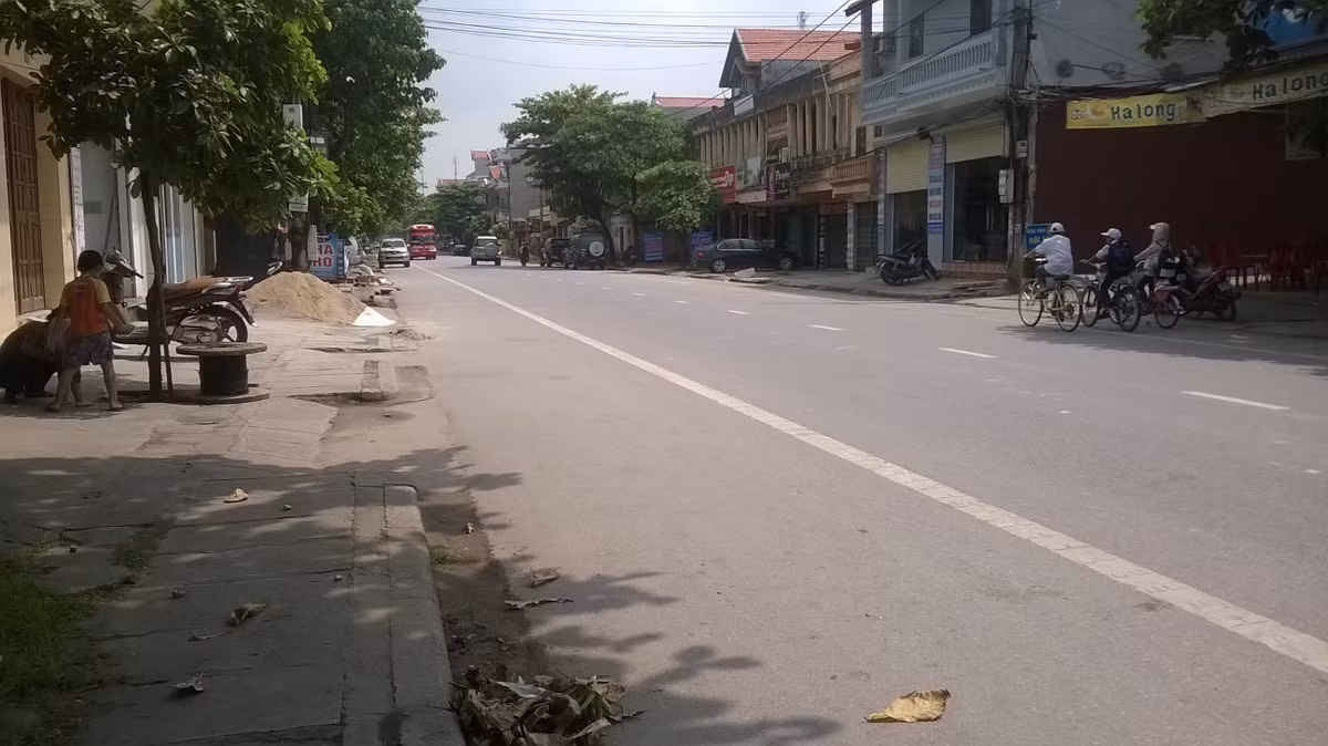 Khu vực xảy ra vụ tai nạn.