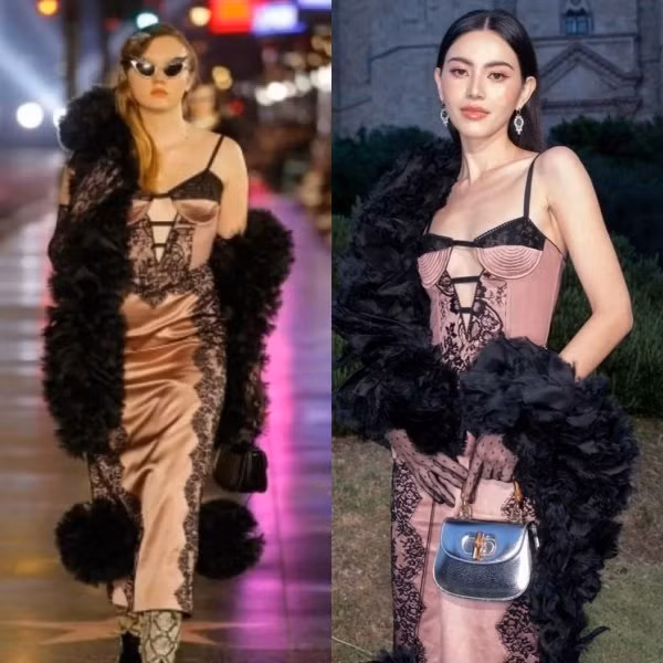 “Ma nữ đẹp nhất Thái Lan” mặc váy lụa như đồ ngủ nhưng lấn át hoàn toàn dàn sao đình đám - Hình 5 “Ma nu dep nhat Thai Lan” mac vay lua nhu do ngu nhung lan at hoan toan dan sao dinh dam-Hinh-5