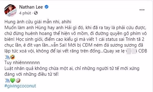 Nathan Lee khia Cao Thai Son 'anh hung rom' khi giai cuu Ngoc Trinh-Hinh-2