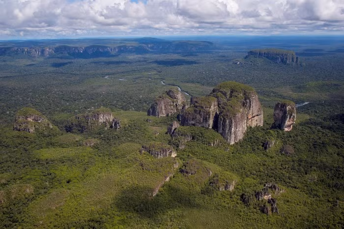  1. Công viên quốc gia Chiribiquete (Colombia). Công viên quốc gia Chiribiquete không chỉ là nơi tập trung đa dạng thực vật quan trọng của vùng Amazon rộng lớn. Di sản thế giới này còn sở hữu những rặng núi đá tuyệt đẹp cùng hàng chục nghìn bức tranh trong hang đá thời tiền sử.